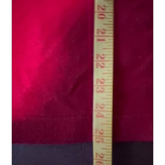 Talbots Red White Fair Isle Nordic Lambswool Blend Sweater Size M - Picture 3 of 7